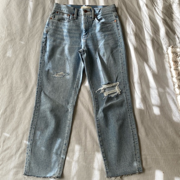 MADEWELL The Momjean in Ellendale Wash: Raw-Hem Edition 25P - Picture 2 of 4